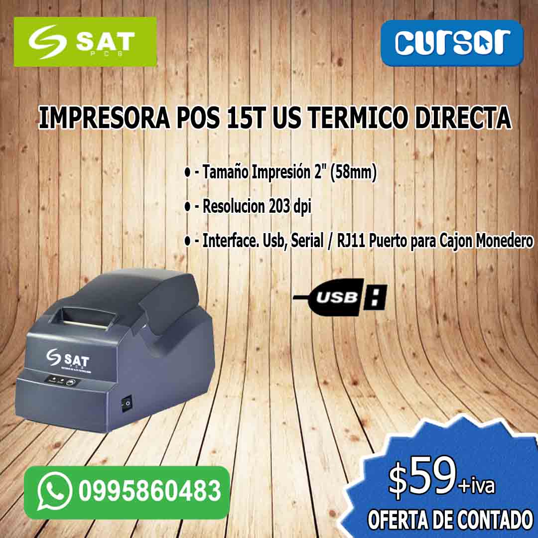 IMPRESORA TERMICA 3NSTAR RPT006 – Cursor Ecuador